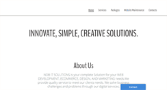 Desktop Screenshot of nobitsolutions.com